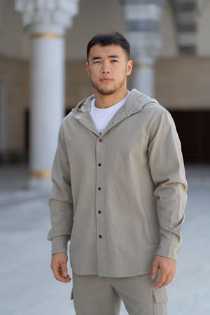 Рубашка 5AW-425 L.Haki