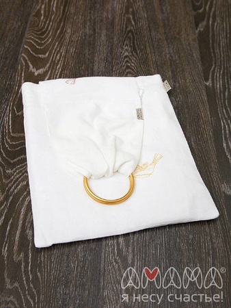 Слинг c кольцами Ажур, птички и экосумка в подарок