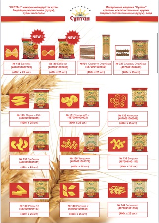 Макаронные изделия