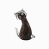 STATUETTE &quot;CAT&quot; KAHVE