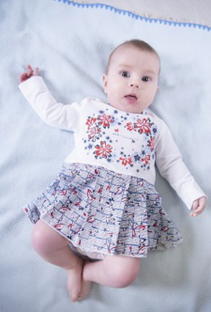 Боди-платье для девочки