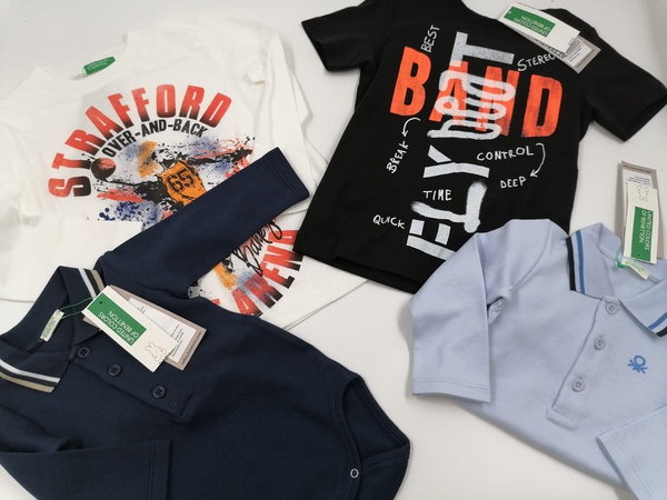 Benetton Kids Mix Outlet- Kinderbekleidung Lager Großhandel.