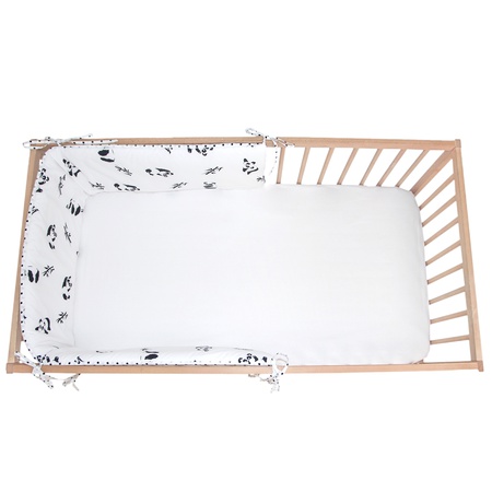 Бампер для детской кроватки Panda