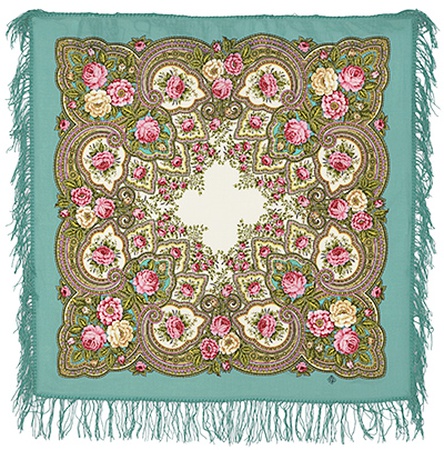 Платок «Янтарный вечер»