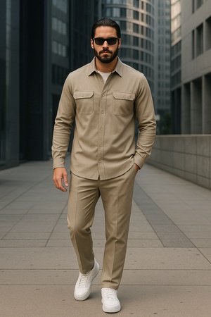 Мужской костюм в стиле smart casual