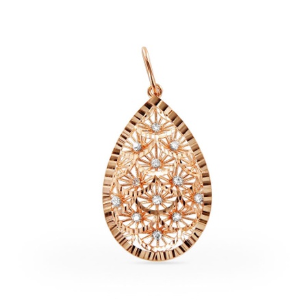 Наборы украшений из красного, желтого и белого золота 585 пробы