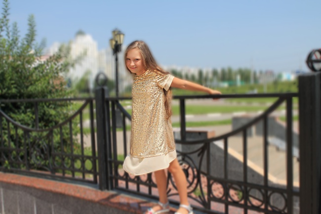 Платье "Gold Сrystal"