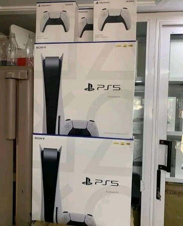 PS5 + 2 Console Controller & 6 Games Disc Version Bundle