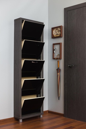 Обувной  5-ти секционный шкаф ЭЛЕГАНТ