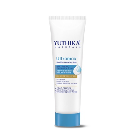 Yuthika Ultramax Deep Intense Moisturizing Cream for Dry Skin Nourishing Face Moisturizer for Men & Women (80ml)