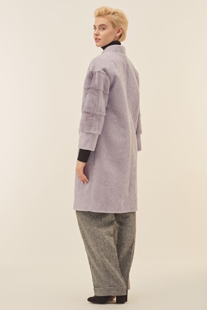 Пальто женское Silverfox модель 804-лаванда