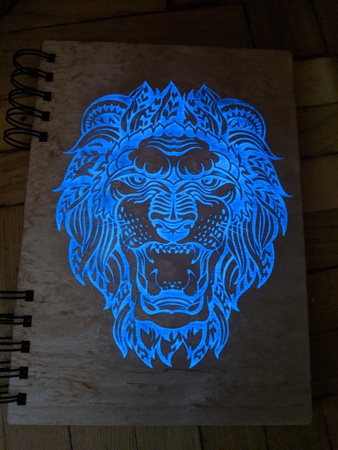 Еко блокнот который светится в темноте