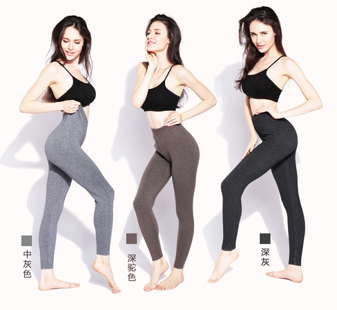 Осенние и зимние новые мужские и женские шерстяные брюки, двухслойные теплые брюки из флиса и толстого кашемира, тонкие теплые шерстяные брюки с высокой талией