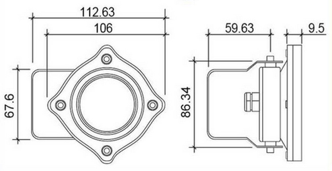 Подводный светильник светодиодный СДП-7
