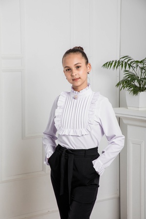 Школьная подростковая блузка