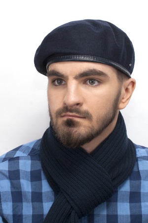 Берет из пальт. ткани 73914С