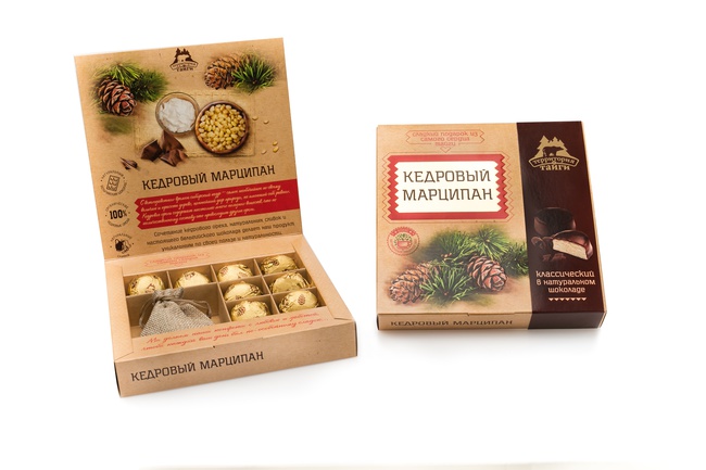 Klasik sedir badem ezmesi, kutu 120 g / * Bonus: Hediye olarak bitki çayı