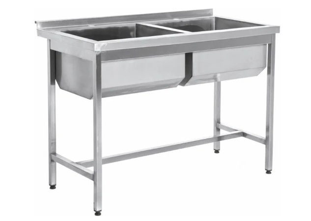 Ванны моечные двухсекционные
