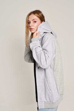 Hoodie, sweatshirt, sweatshirt, kapüşonlu sweatshirt, hoodie, pide - yazıtsız. üniseks