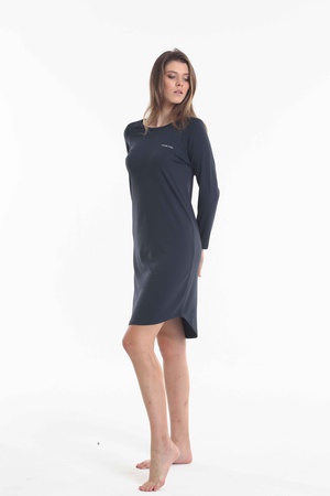 Night Dress %48 cotton /%48 modal / %4 elasten