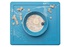 Silicone plate ezpz Happy Bowl Blue