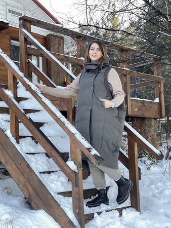 Пуховики оверсайз