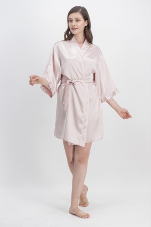 Женское шелковое белье из сатина