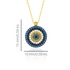 Even & Pétra 14 Ayar Altın Taşlı Nazar Boncuk Kolye