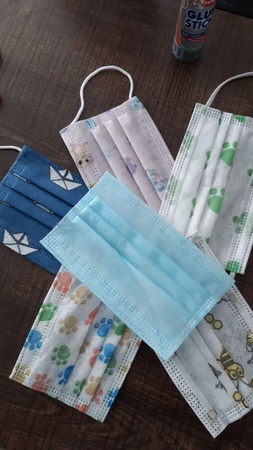 Маски защитные детские