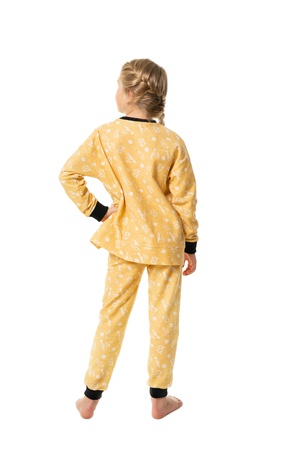 Детская пижама жёлтая Yumster YG.21.43.002