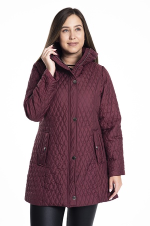 Büyük Beden Kapitone Mont