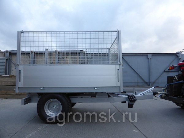 Atalet frenli damperli yarı römork D-2