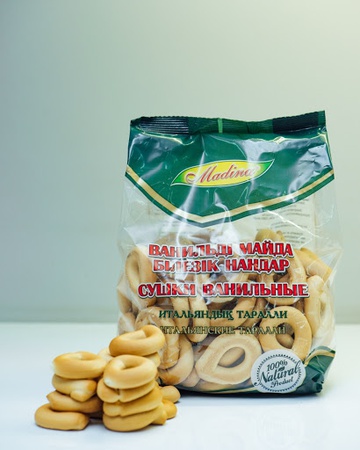 Vanilyalı kurutucular &quot;Madina&quot; - İtalyan taralli