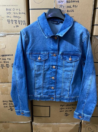 Джинсовые куртки для женщин (женские джинсовки)