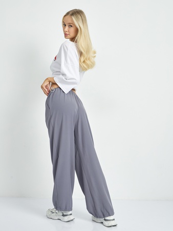 Штаны оверсайз спортивные