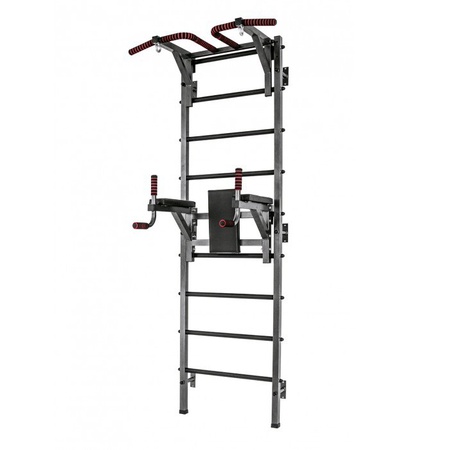 Шведская стенка MDL пристенная стандартная черная PR-S-Ch-101.301.000