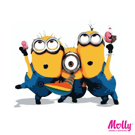 Картина по номерам Популярный мультик