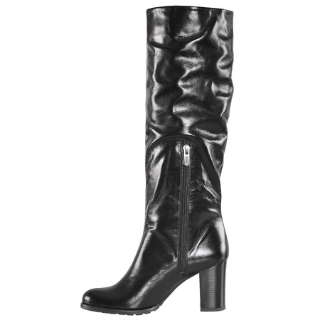 Сапоги женские, натуральная кожа<G615>