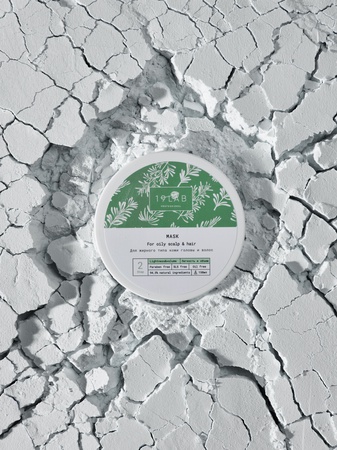 Yağlı saç tipi için maske "Hafiflik ve hacim"