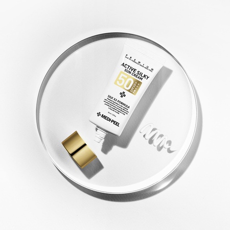 MEDI-PEEL ACTIVE SILKY Солнцезащитный крем