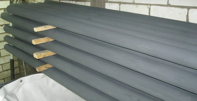 Древко черенок багровище для опорного инструмента багра рогача ДИН-46-3КП