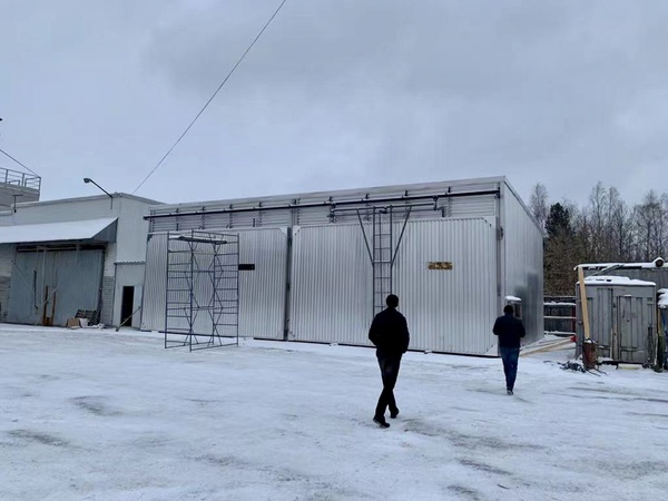 Ahşap için kurutma fırınları