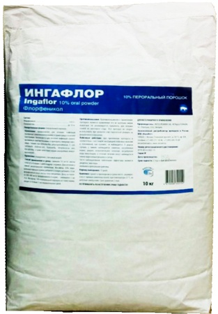 Ingaflor 10% oral powder