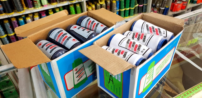 Швейные нитки IDEAL оптом. Доставка в страны СНГ