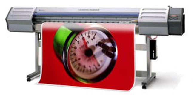 Geniş formatlı baskı