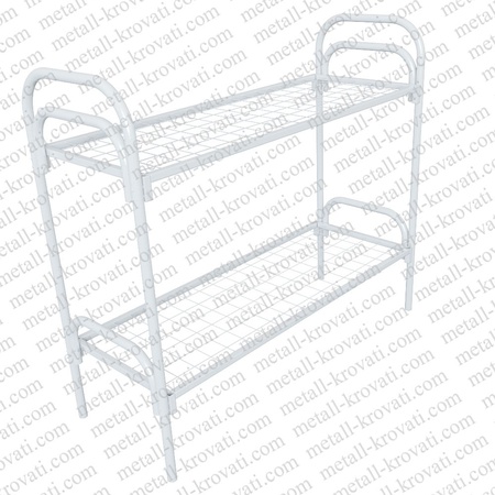 Кровать металлическая двухъярусная сварная ‘2КС-1’