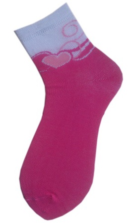 Носки женские (арт. Н003) «2Сердца»
