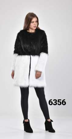 womens faux fur coat