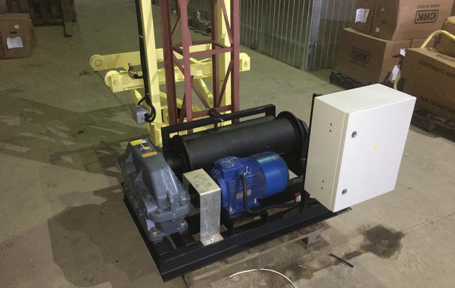 Строительный мачтовый подъемник ПМГ 500 кг