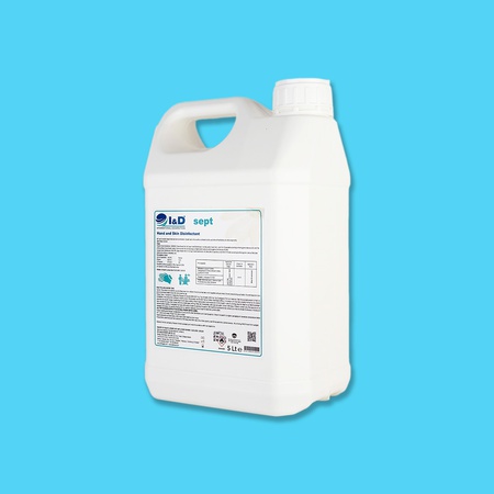 5.000 мл I&D sept, дезинфицирующее средство для рук и кожи, на спиртовой основе